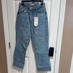 Zara Light Blue Denim Pants